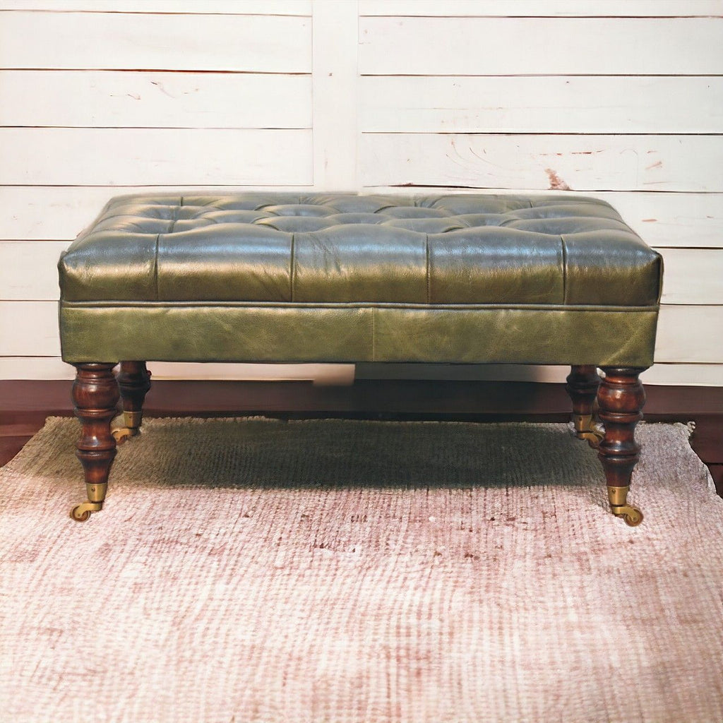 Buffalo - Ottoman With Castor Legs