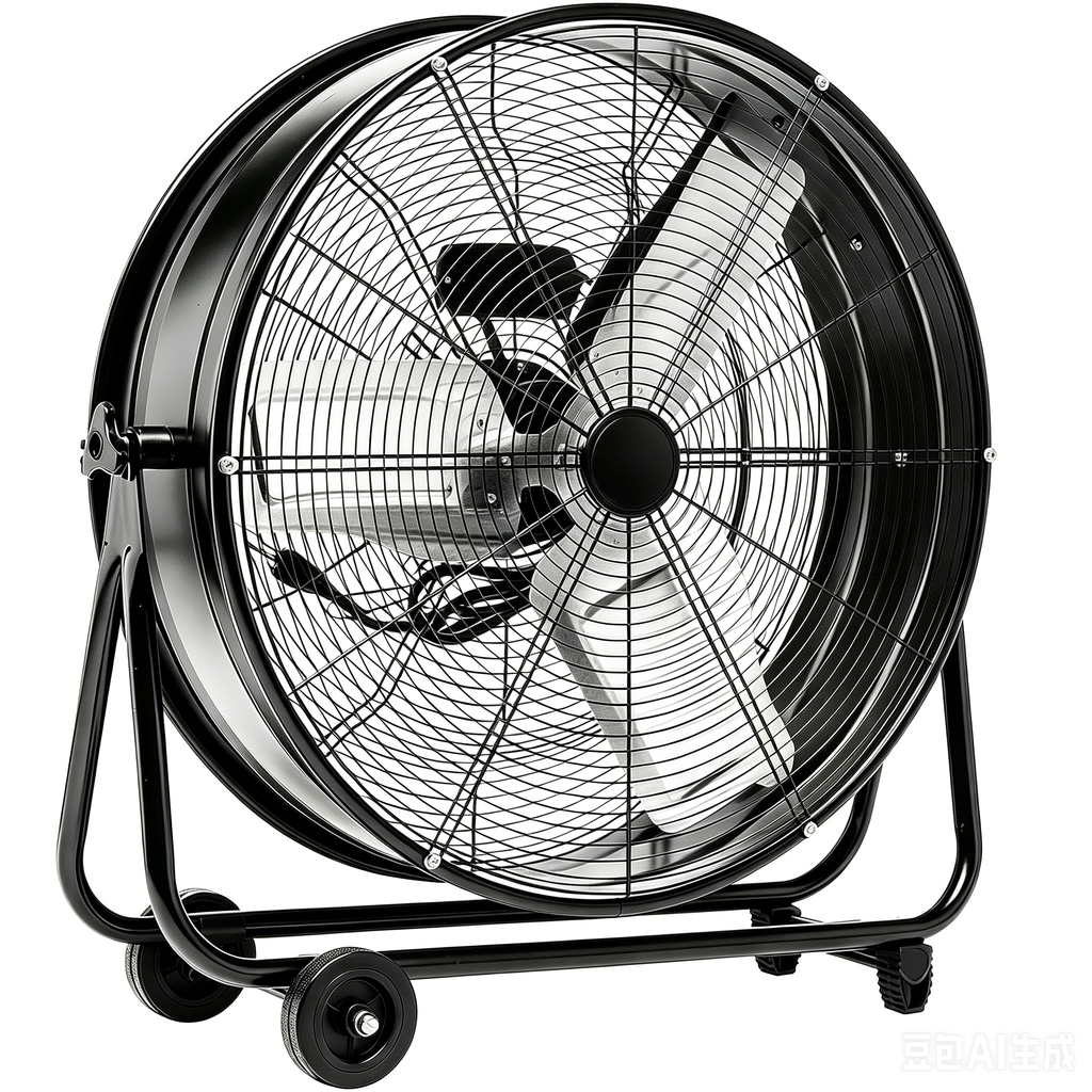 24 Inch Heavy Duty Metal Industrial Drum Fan