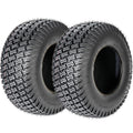 Set of 2 15x6.00-6 Lawn Mower Tires