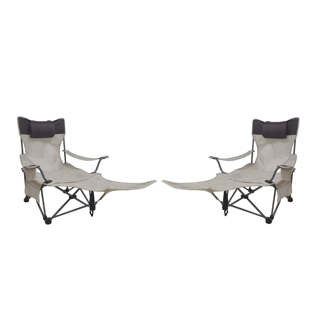 2PCS Outdoor Camping Chairs