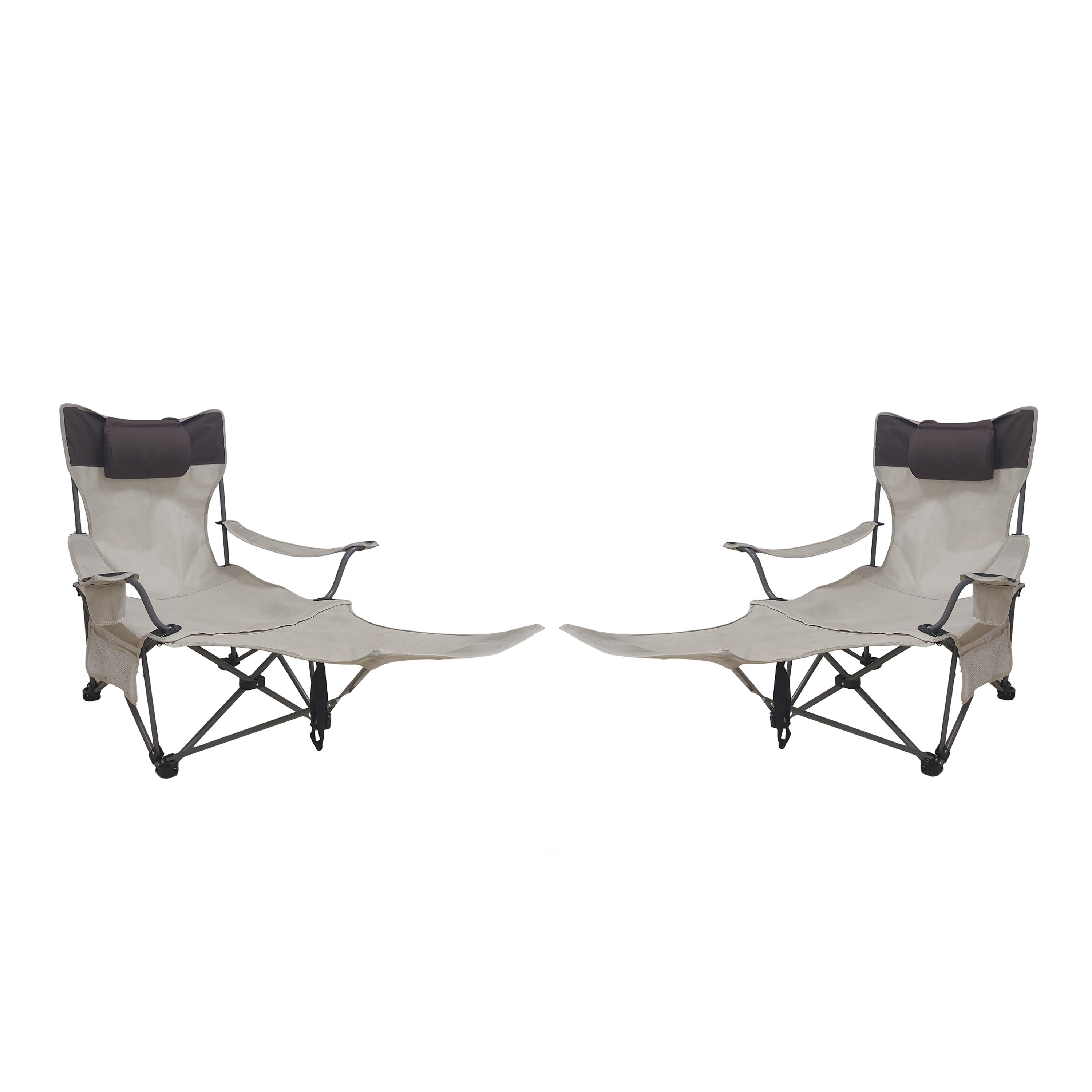 2PCS Outdoor Camping Chairs