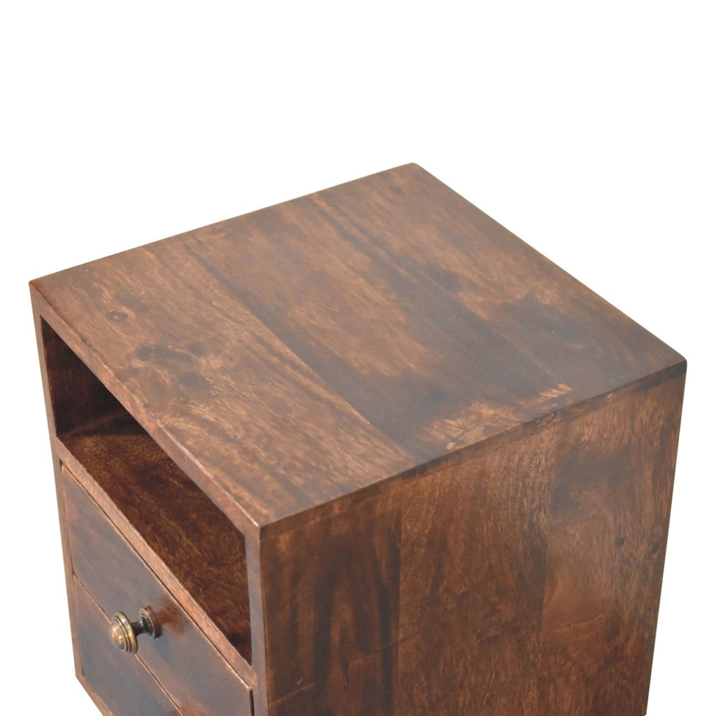 Solid Wood Mini Classic California Nightstand