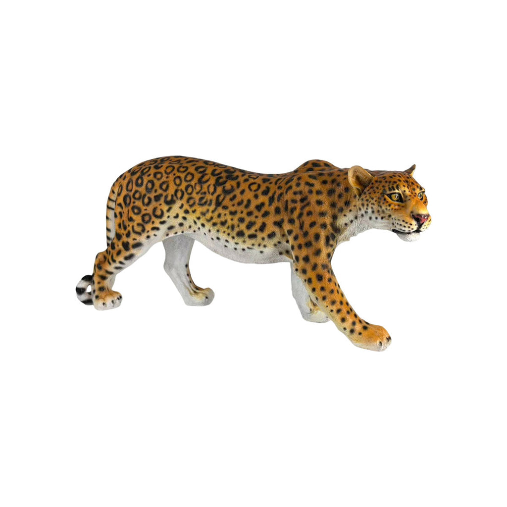Realistic Leopard Garden Statue