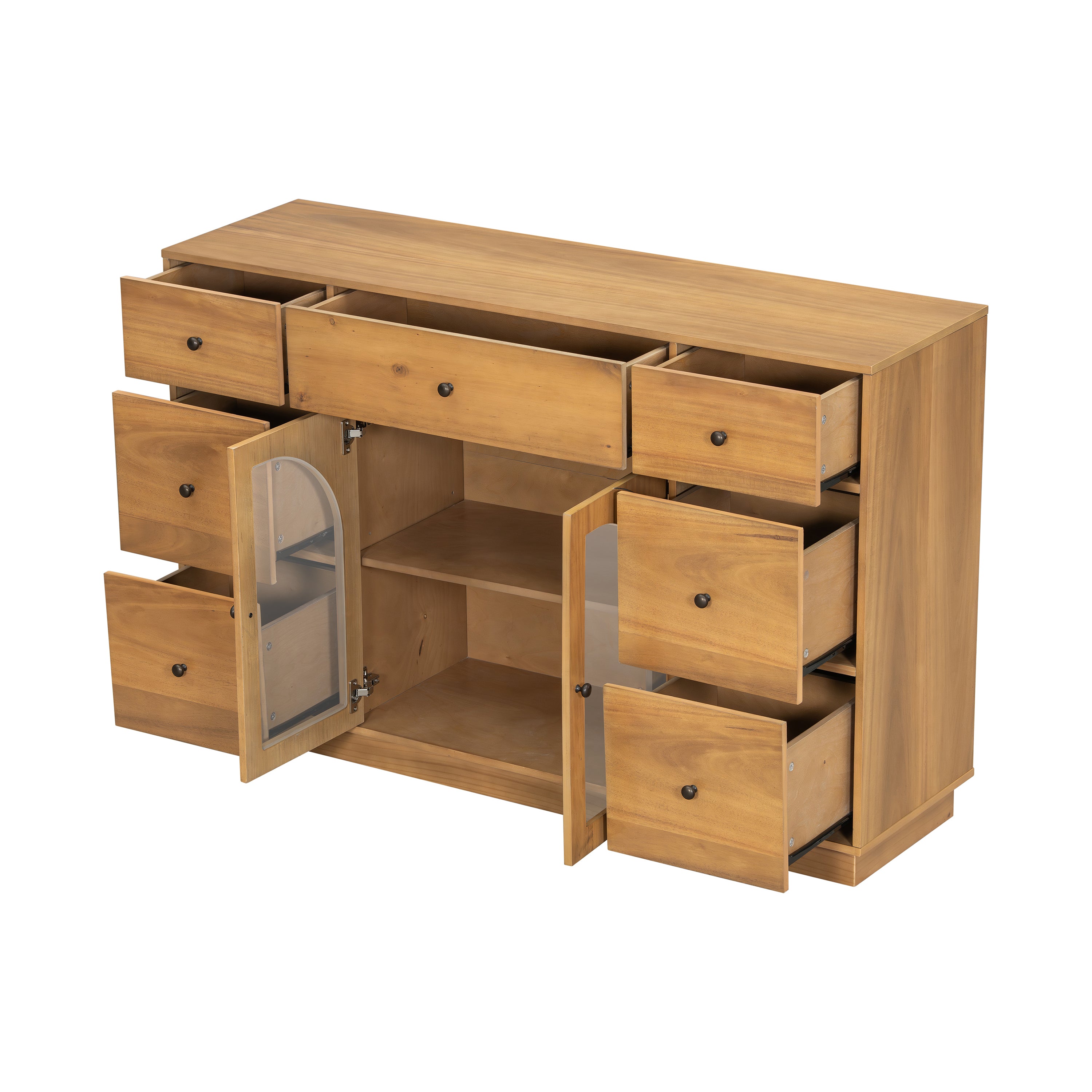 Cabinet with Storage for Living and Dining Room Entrance