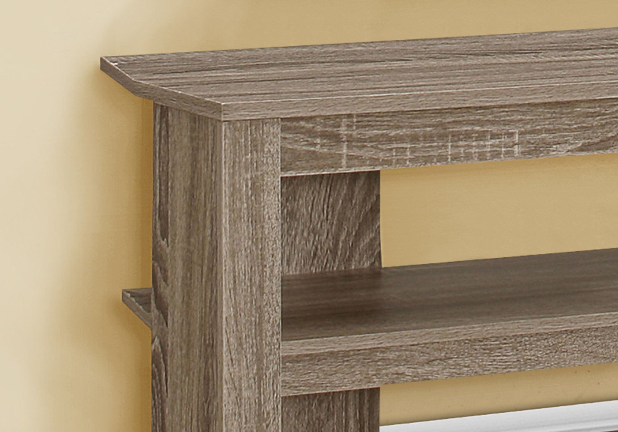 TV Stand Console Media Entertainment Center with 3 Storage Shelves
