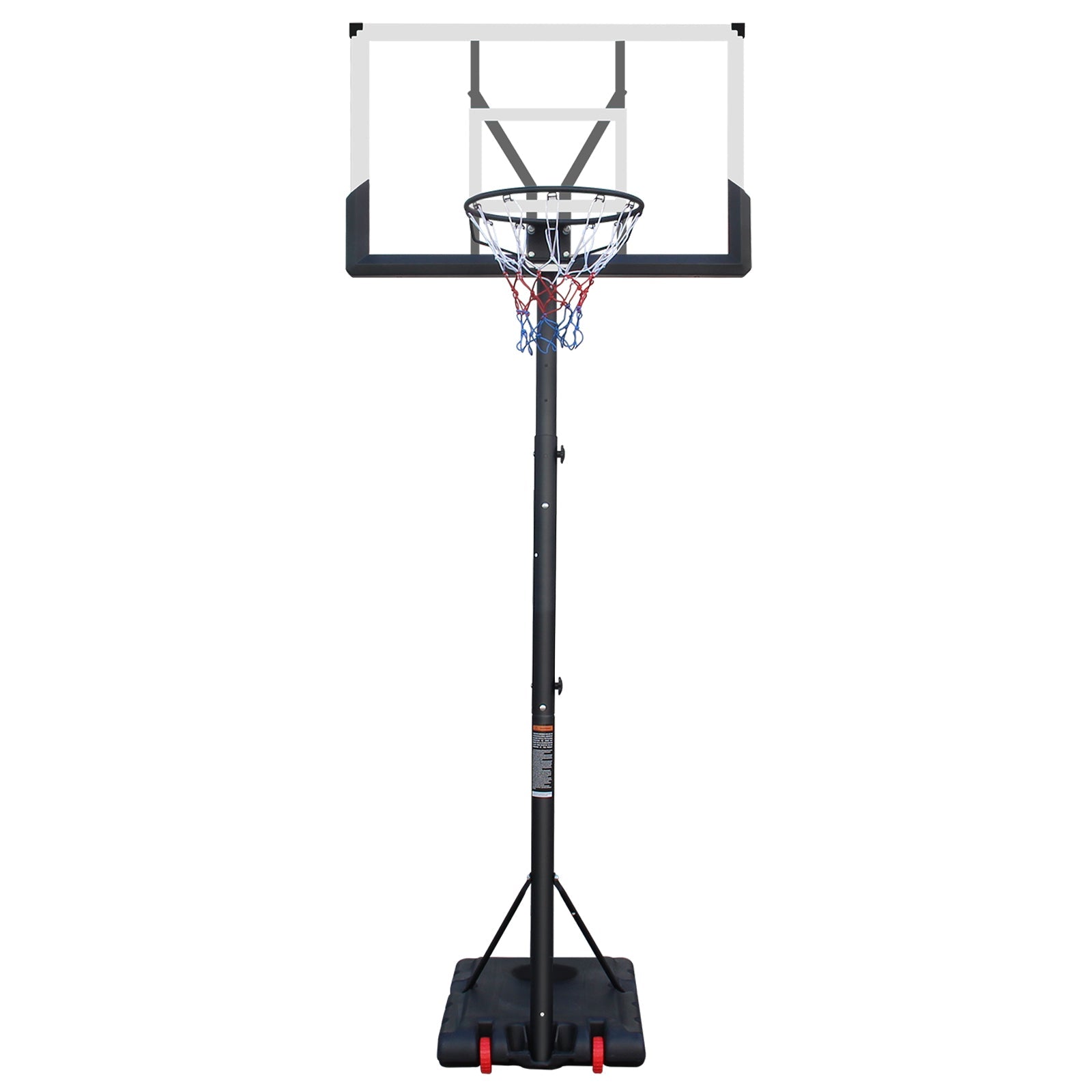Basketball Hoop with 5.73-10FT Adjustable Height