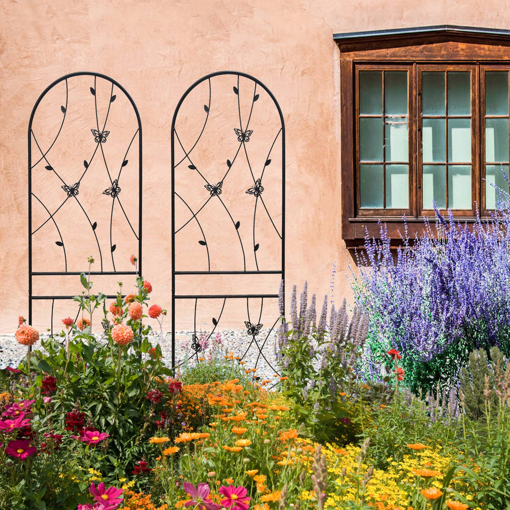 4 Pack Metal Garden Trellis