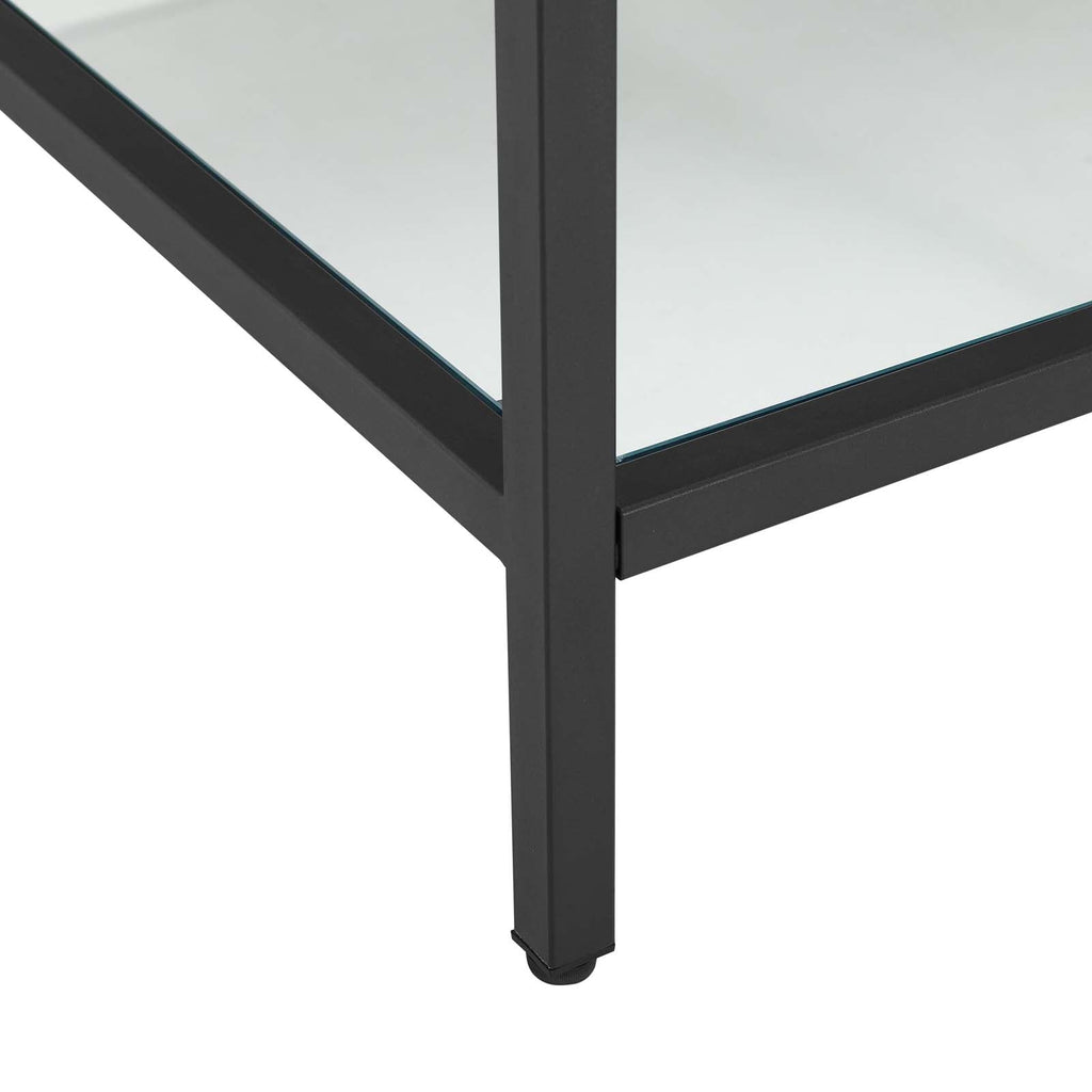 Kingsley 36" Black Stainless Steel Bathroom Vanity by Modway