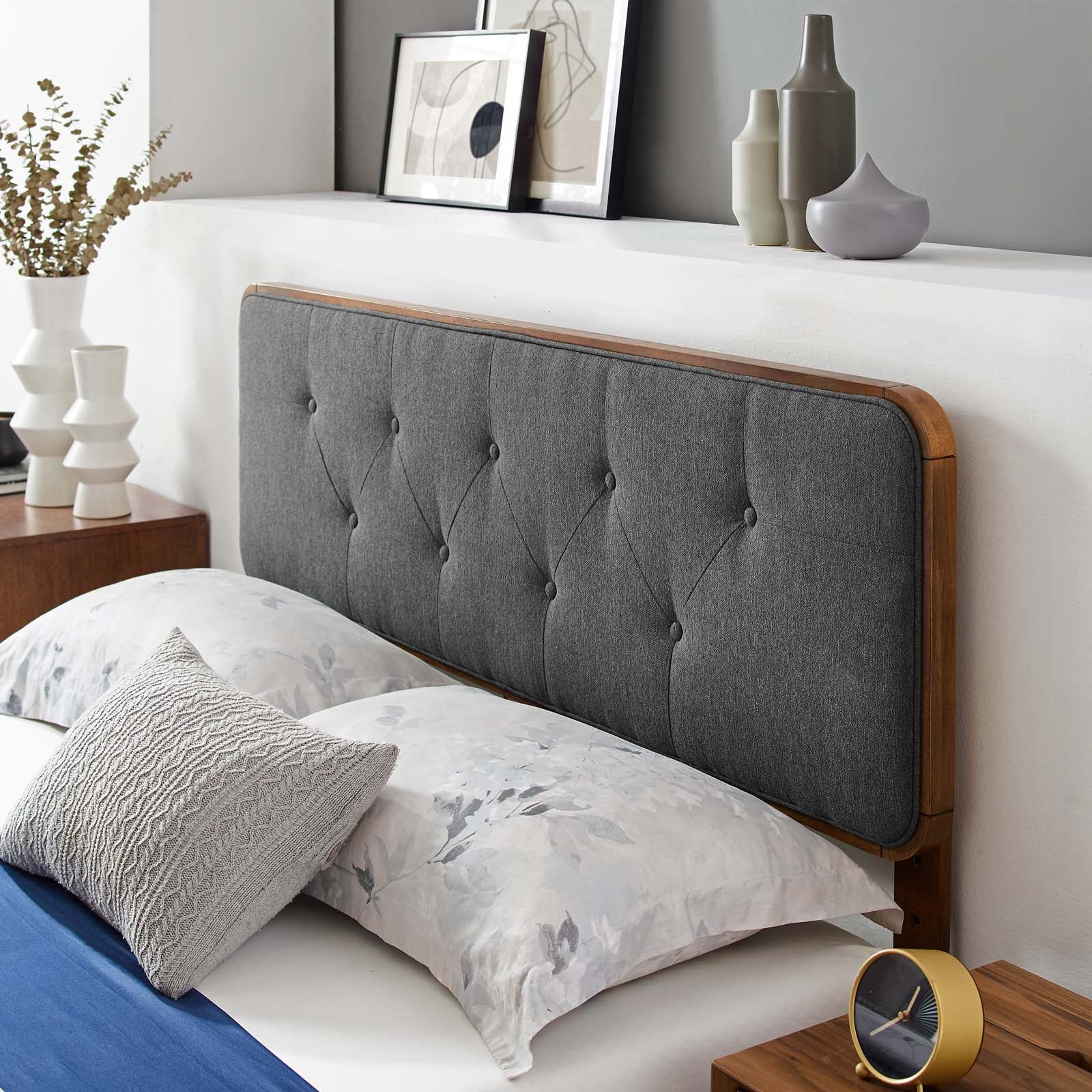 Bridgette Wood Full Platform Bed With Angular Frame by Modway