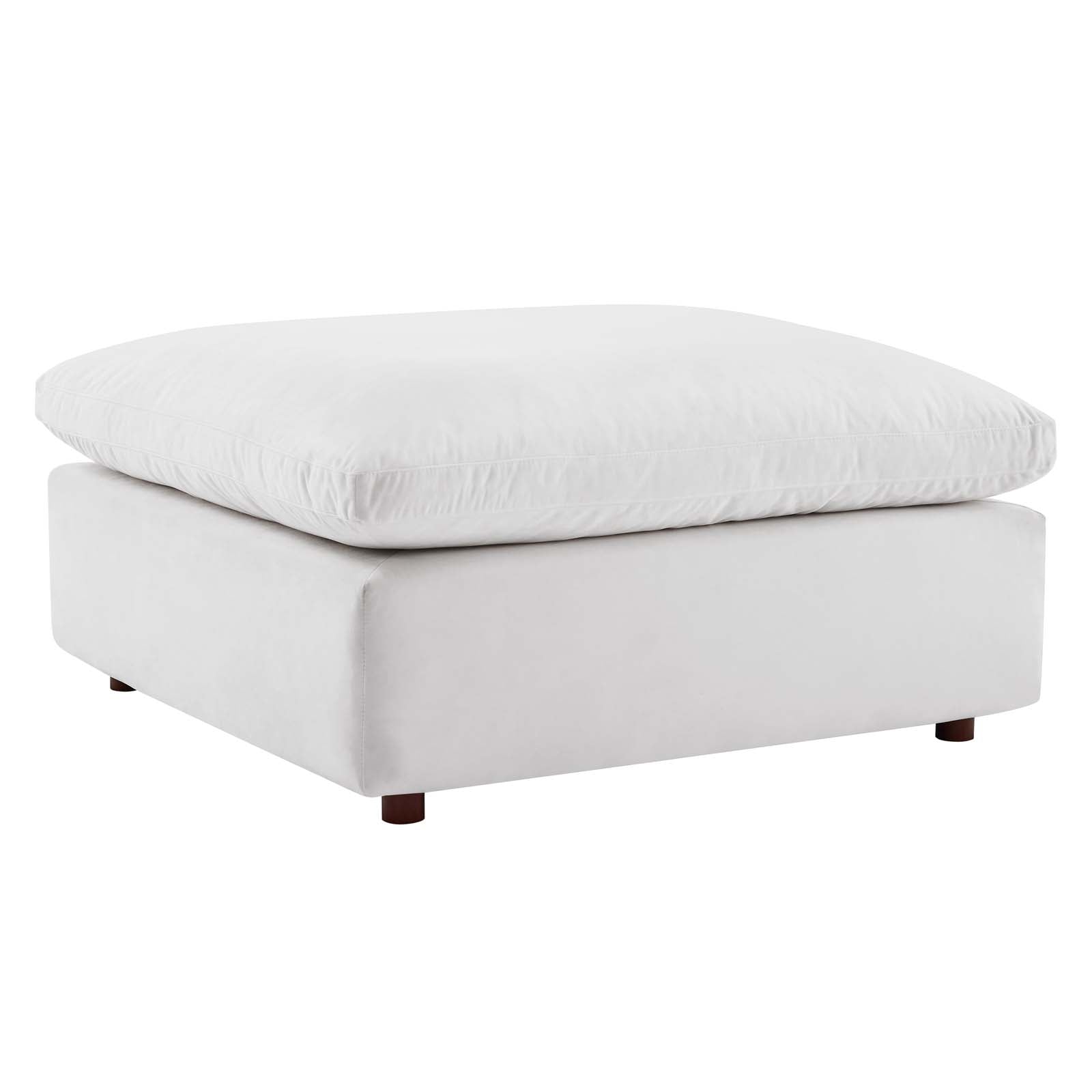 Commix 7-Piece Down Filled Overstuffed Performance Velvet Sectional Sofa by Modway