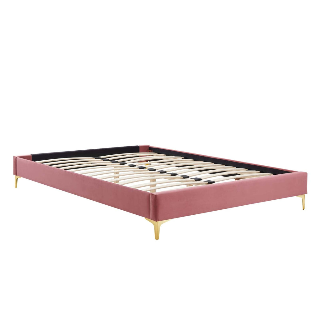 Sutton Performance Velvet Twin Bed Frame by Modway