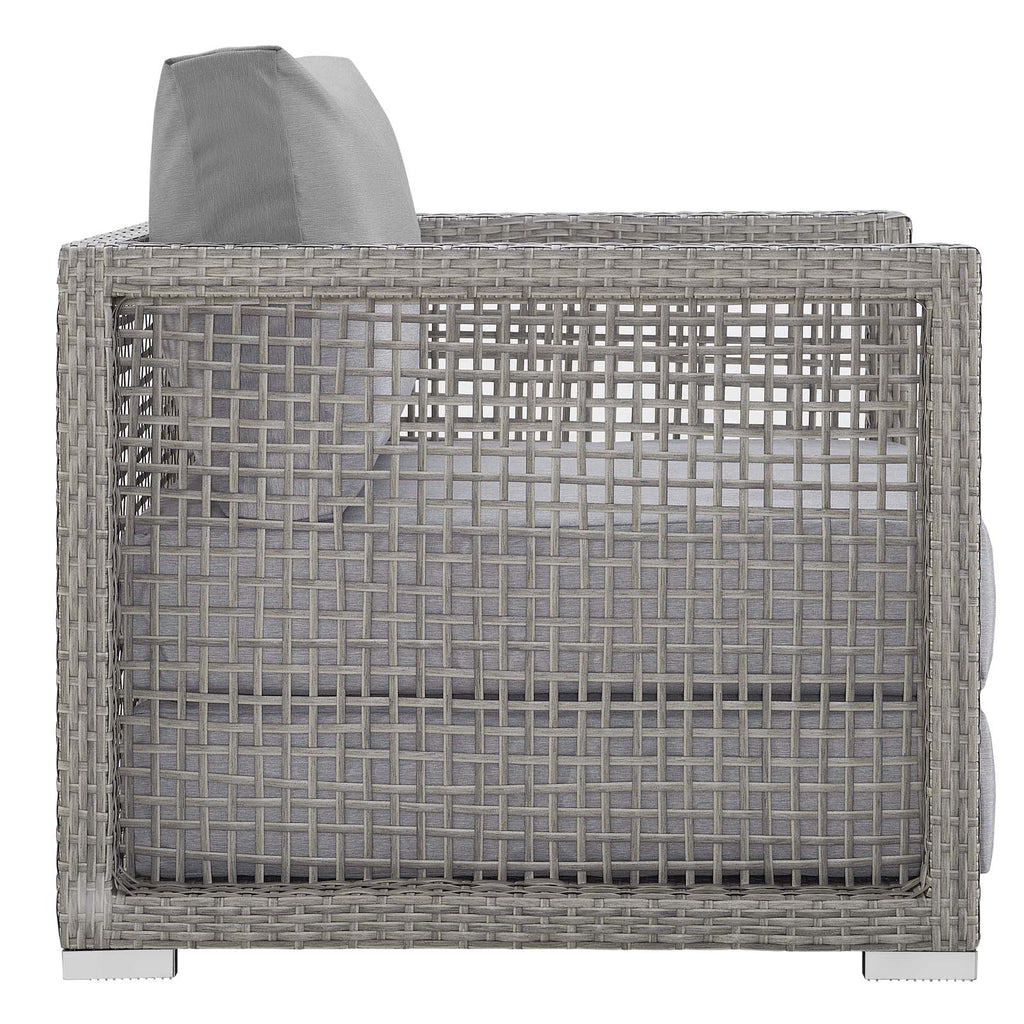 Aura Rattan Outdoor Patio Armchair by Modway
