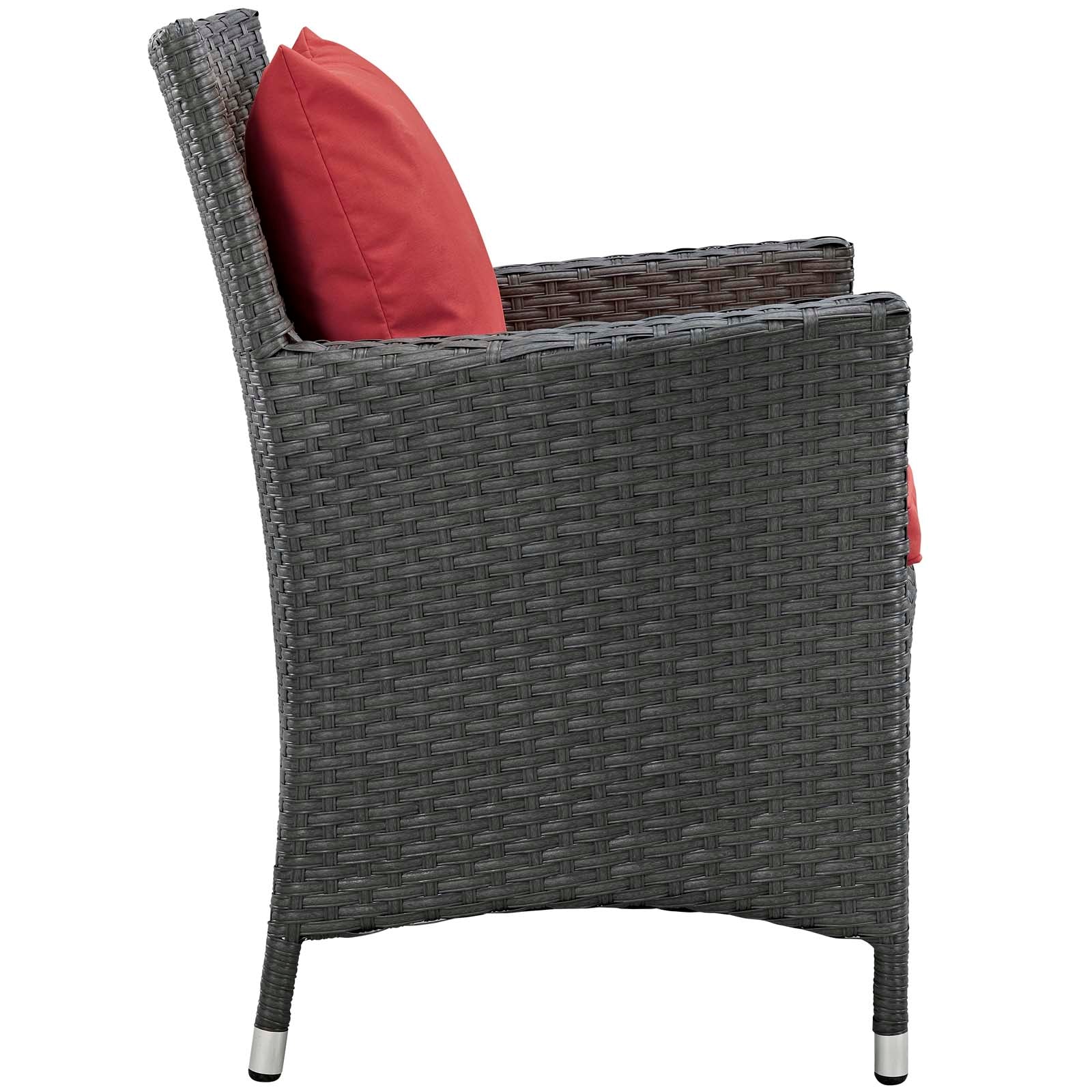 Sojourn 9 Piece Outdoor Patio Sunbrella¨ Dining Set by Modway