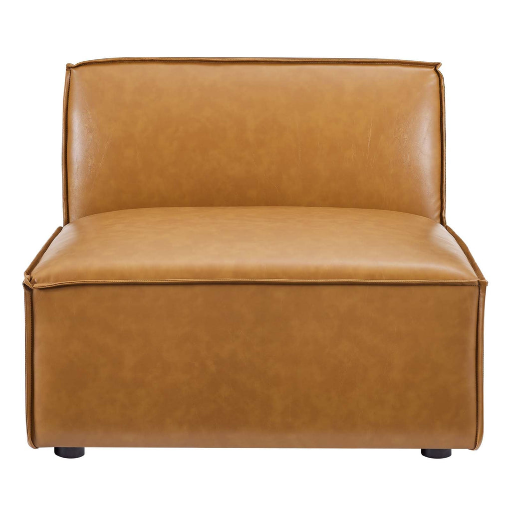 Restore 4-Piece Vegan Leather Sectional Sofa by Modway