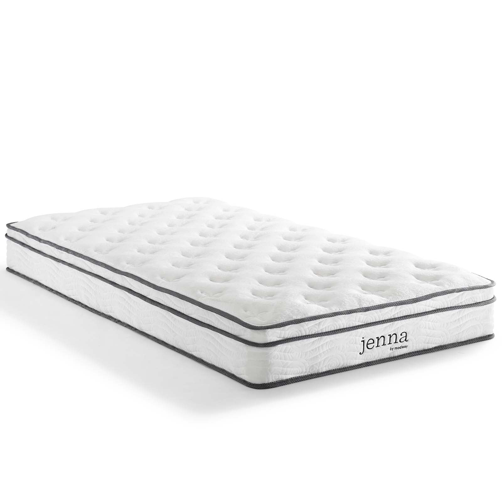 Jenna 8" Innerspring and Foam King Mattress by Modway