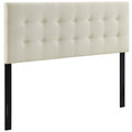 Emily Upholstered Fabric Queen Headboard by Modway