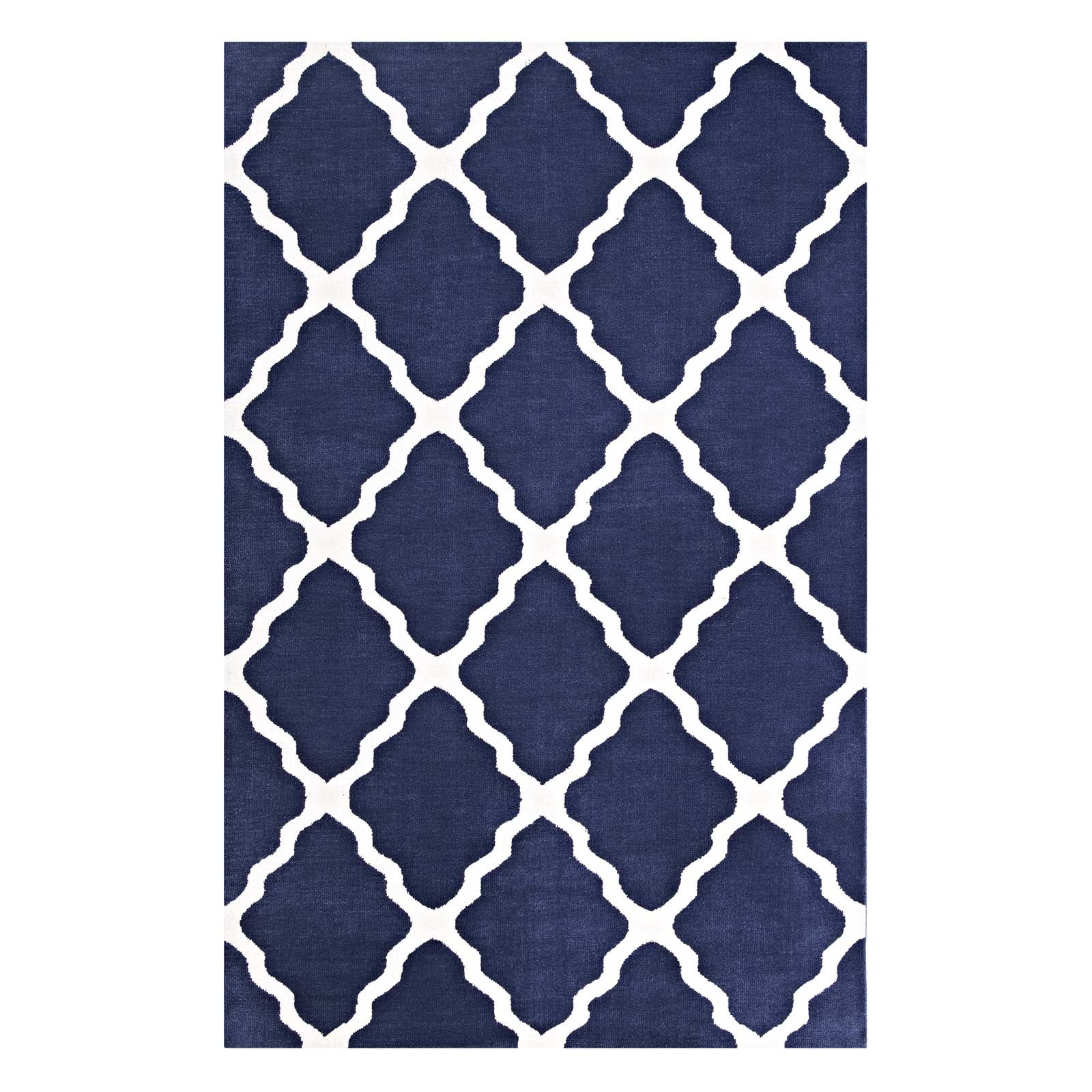 Marja Moroccan Trellis 8x10 Area Rug by Modway