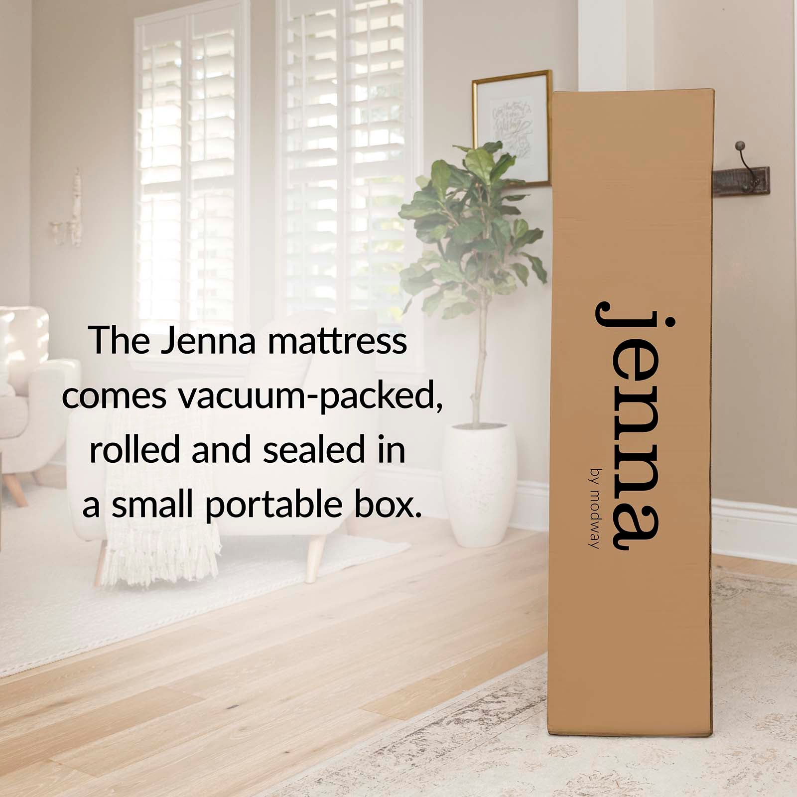 Jenna 8" Innerspring and Foam Full Mattress by Modway