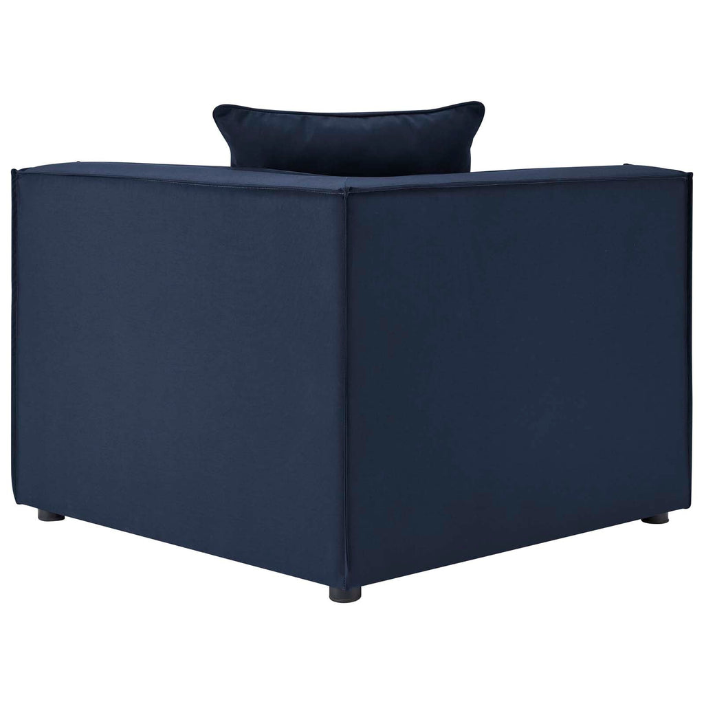 Saybrook 7-Piece Outdoor Patio Upholstered Sectional Sofa by Modway