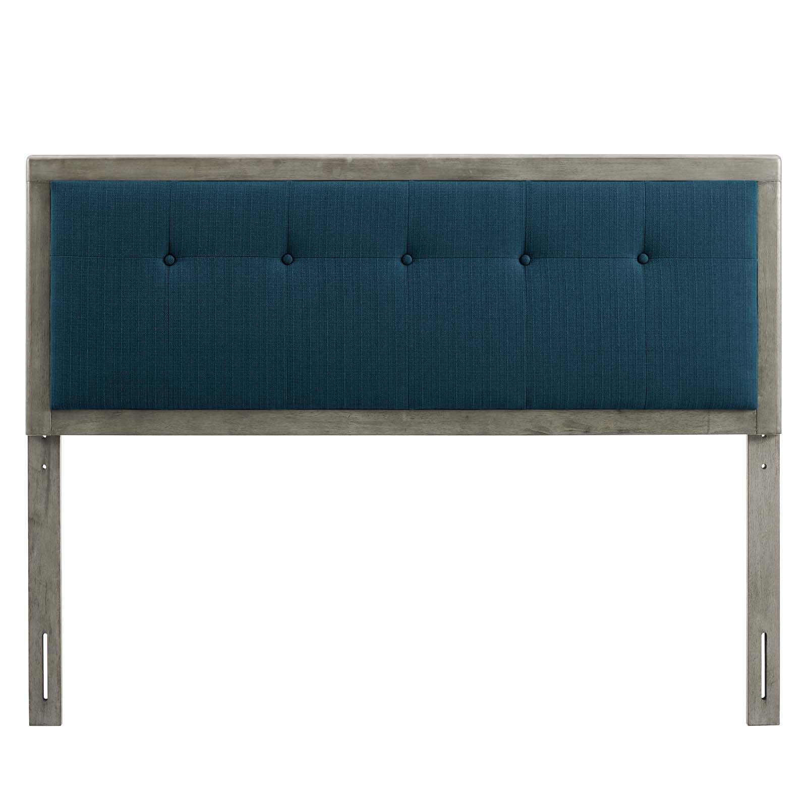 Draper Tufted Fabric and Wood King Headboard by Modway
