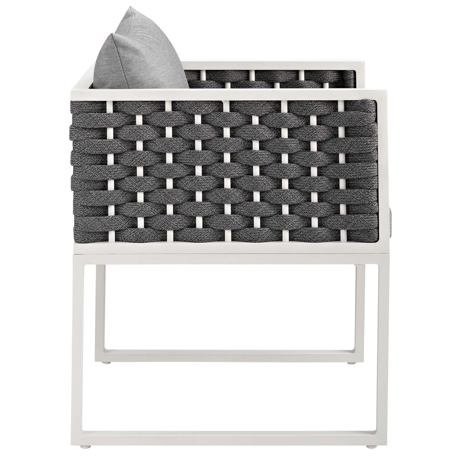 Stance 7 Piece Outdoor Patio Aluminum Dining Set by Modway