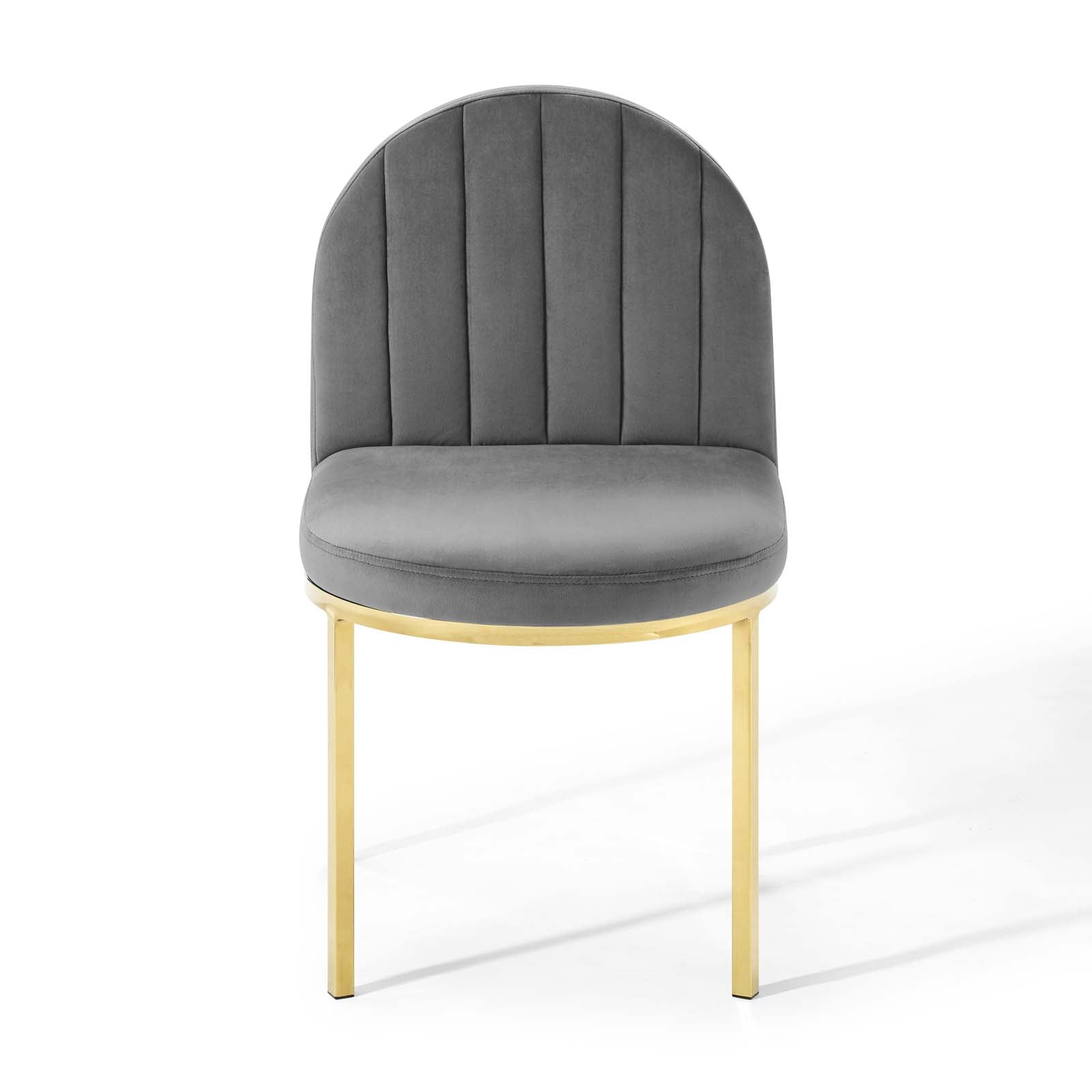 Isla Performance Velvet Dining Side Chair Set of 2 by Modway