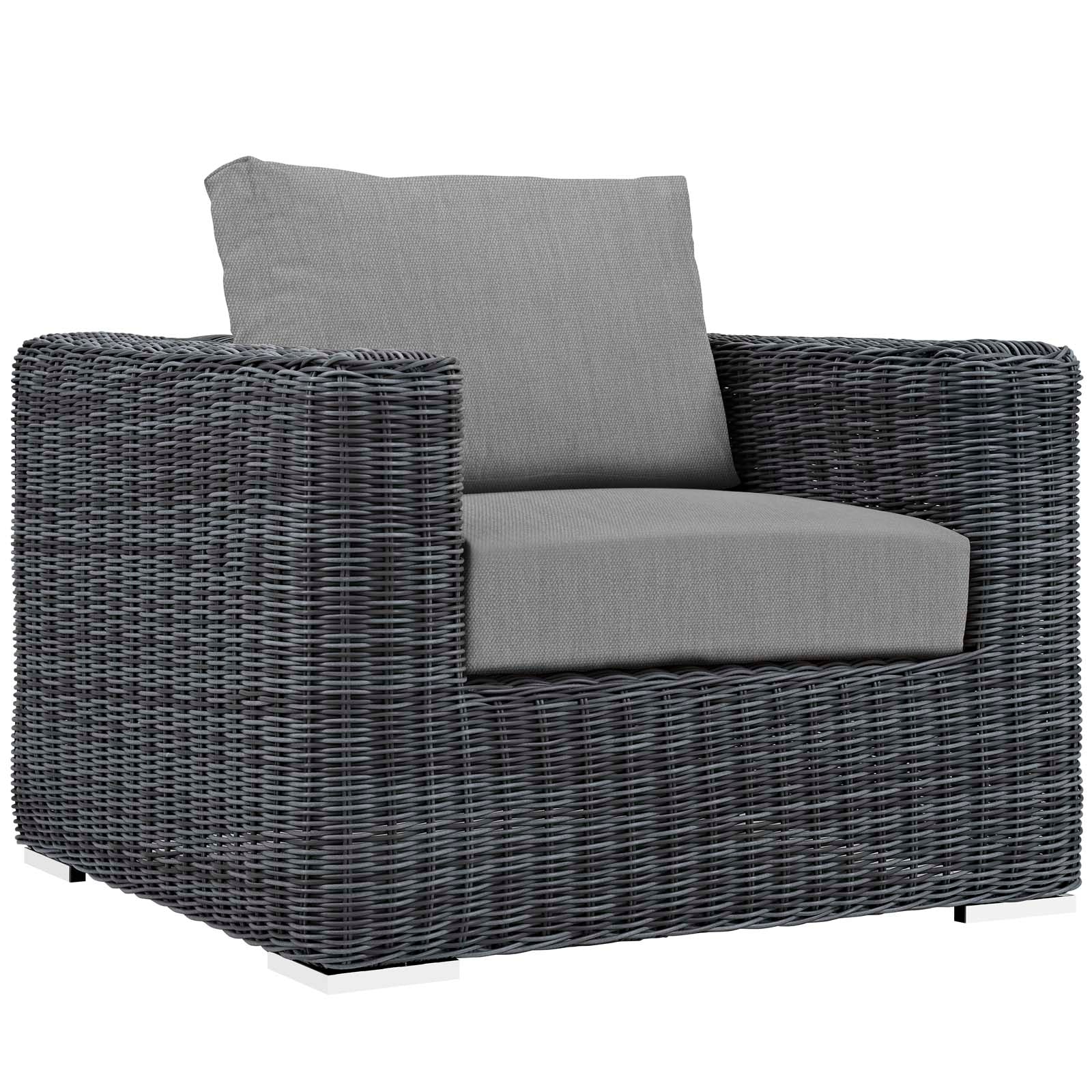 Summon 10 Piece Outdoor Patio Sunbrella¨ Sectional Set by Modway