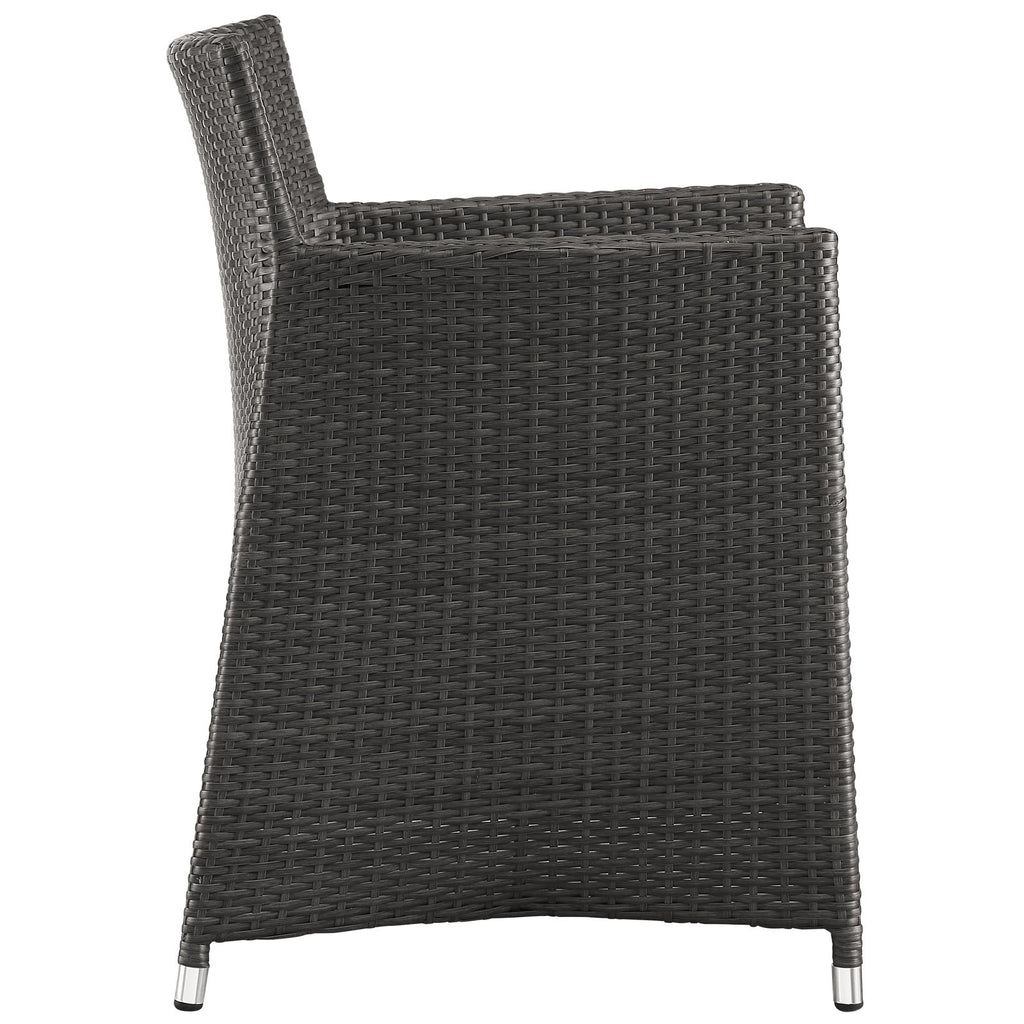 Junction 3 Piece Outdoor Patio Wicker Dining Set by Modway