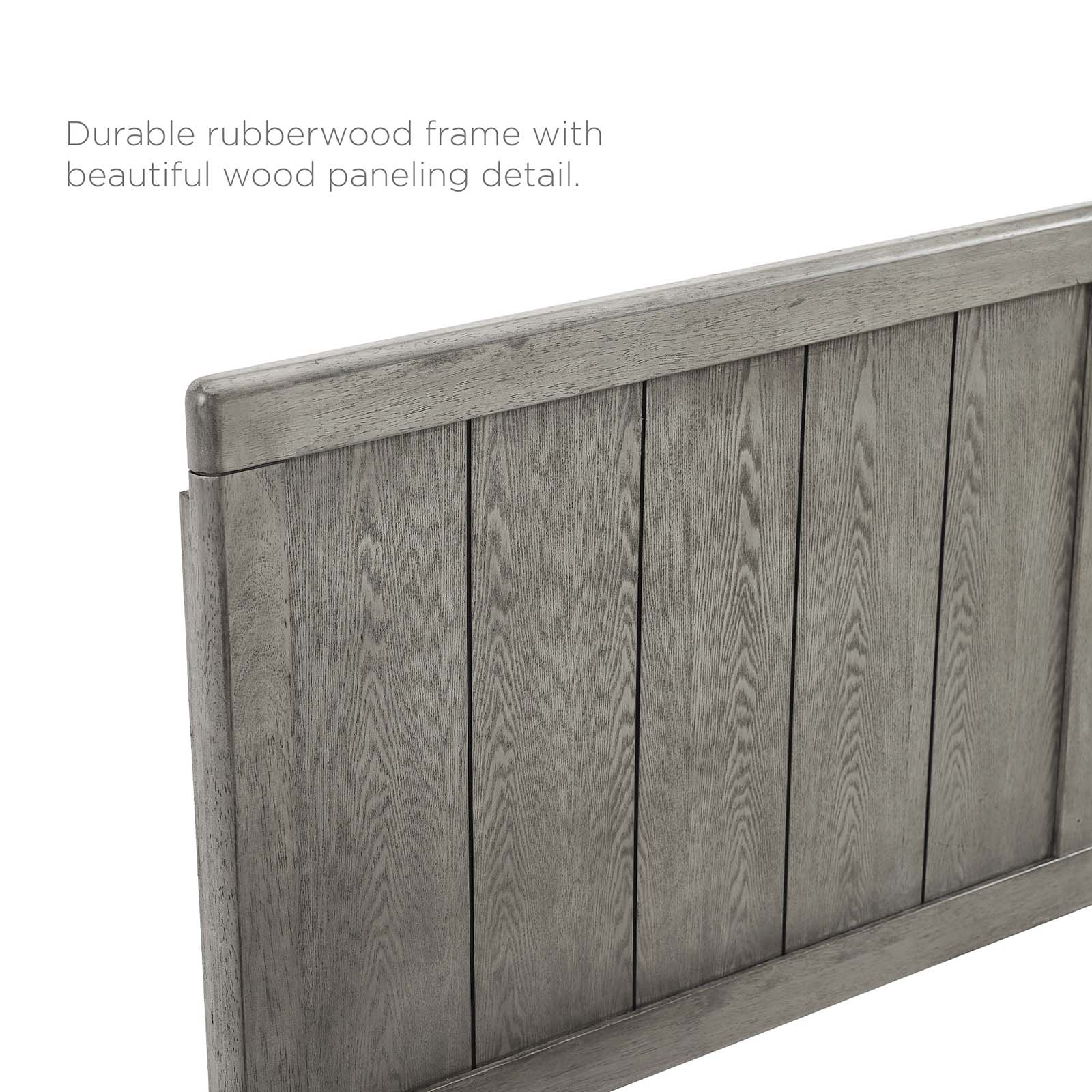 Alana Wood King Platform Bed With Splayed Legs by Modway