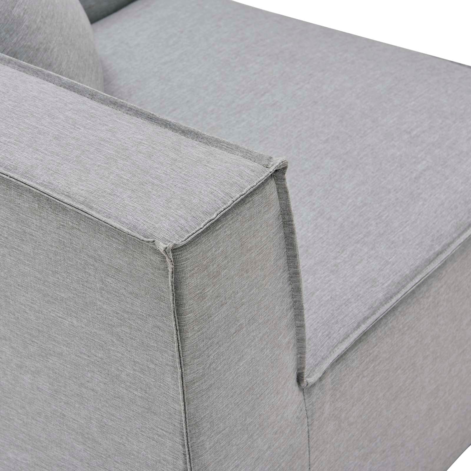 Saybrook Outdoor Patio Upholstered Sectional Sofa Corner Chair by Modway