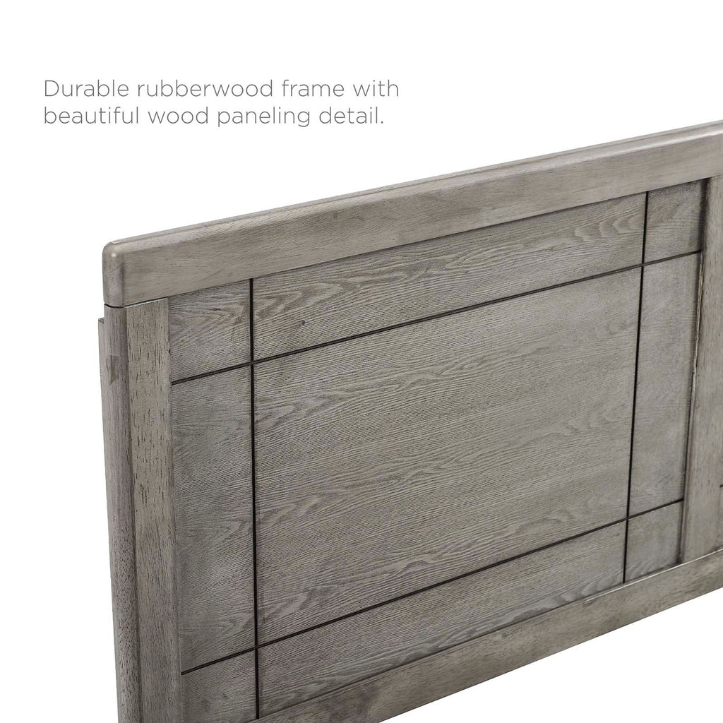 Marlee Wood King Platform Bed With Splayed Legs by Modway