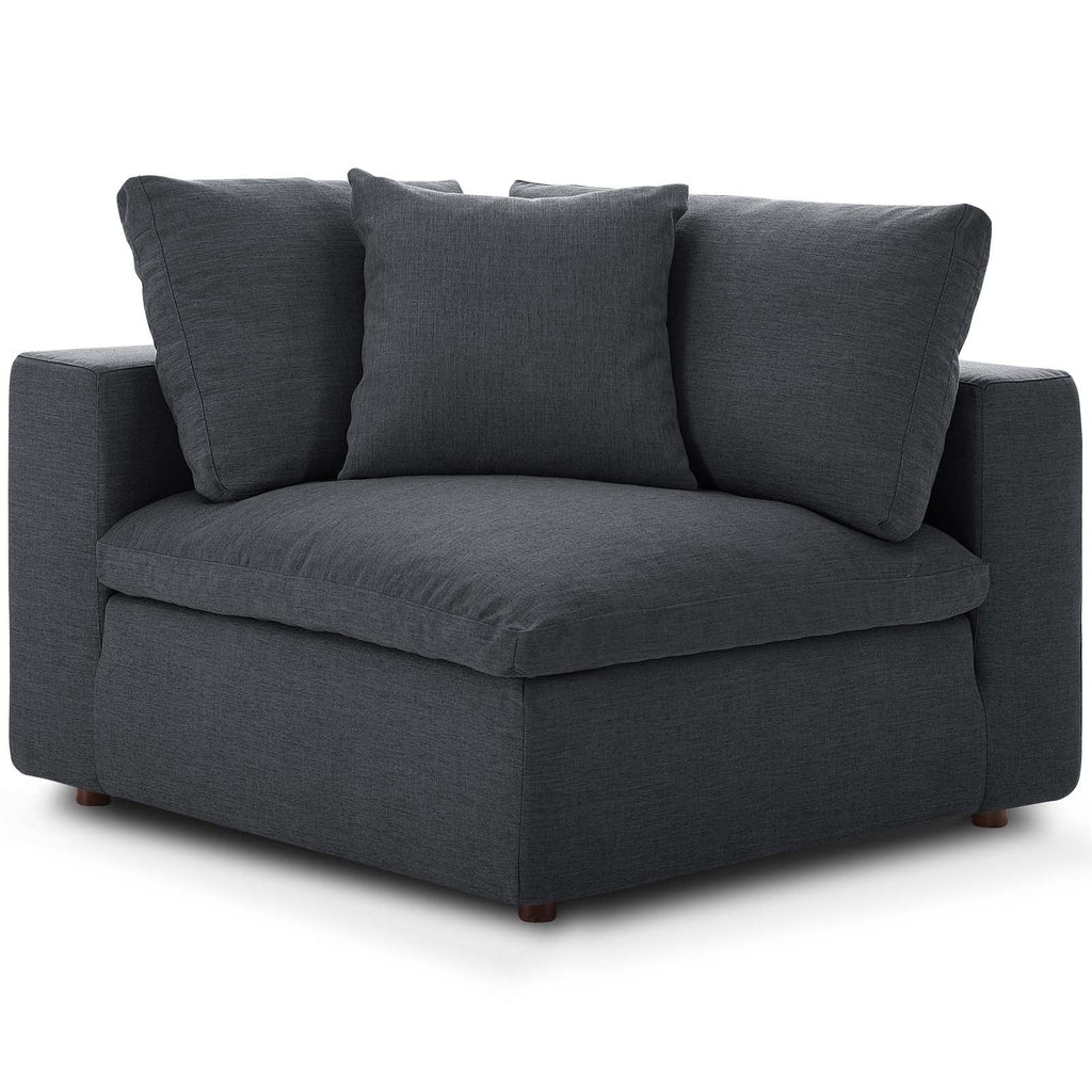 Commix 5-Piece Down Filled Overstuffed Armless Sectional Sofa by Modway