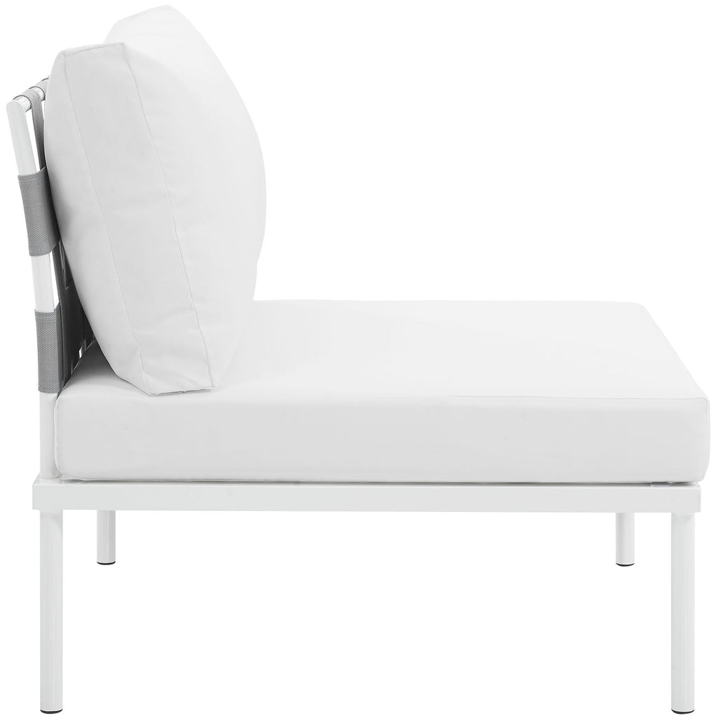 Harmony Armless Outdoor Patio Aluminum Chair by Modway