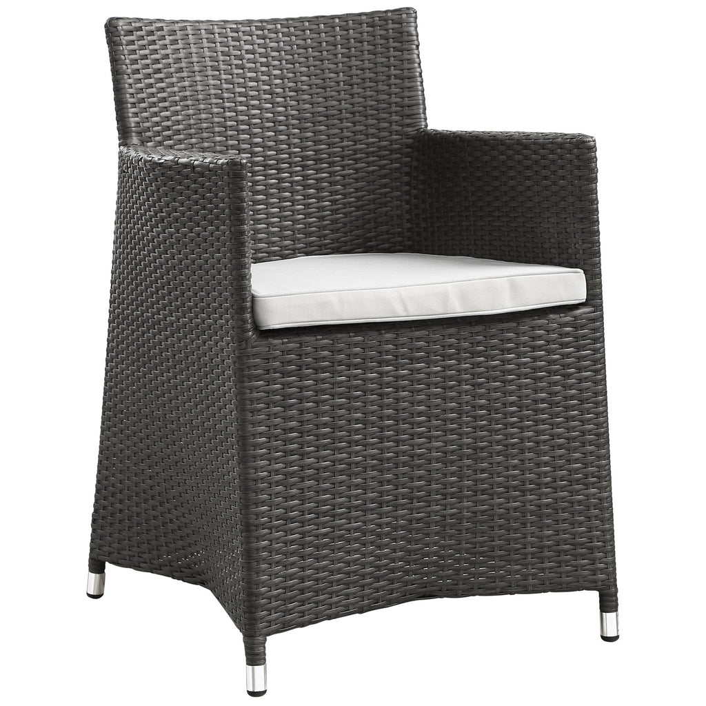 Junction Outdoor Patio Wicker Armchair Set of 2 by Modway