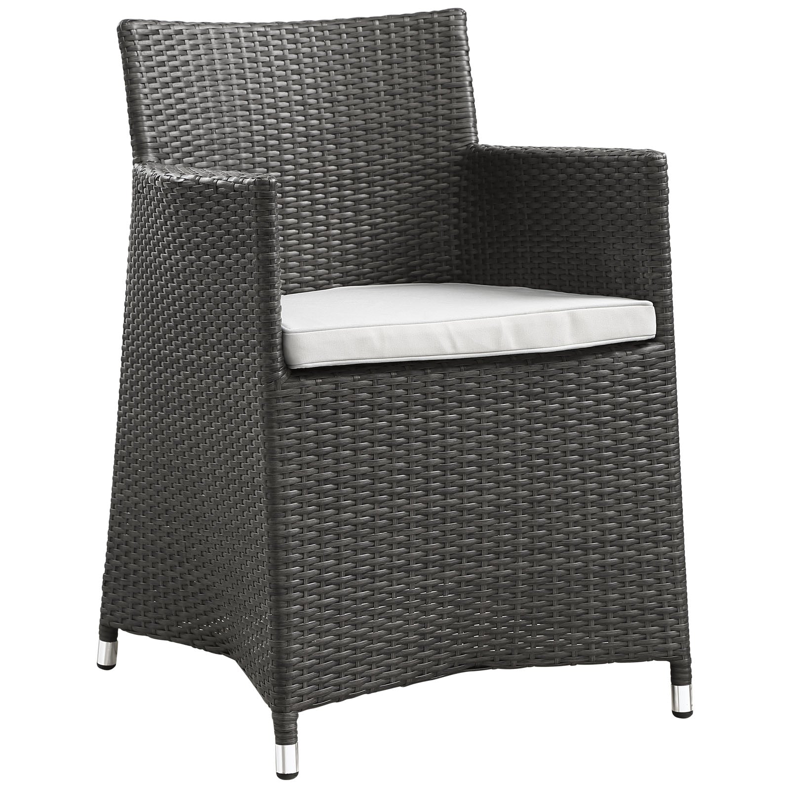 Junction Outdoor Patio Wicker Armchair Set of 2 by Modway