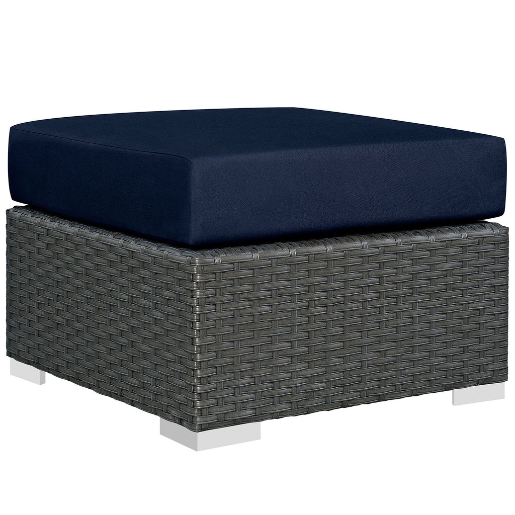 Sojourn 8 Piece Outdoor Patio Sunbrella¨ Sectional Set by Modway
