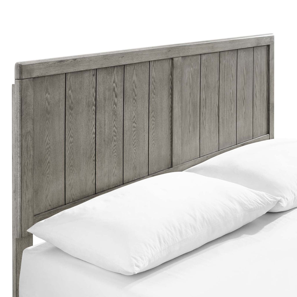 Alana Wood Queen Platform Bed With Angular Frame by Modway