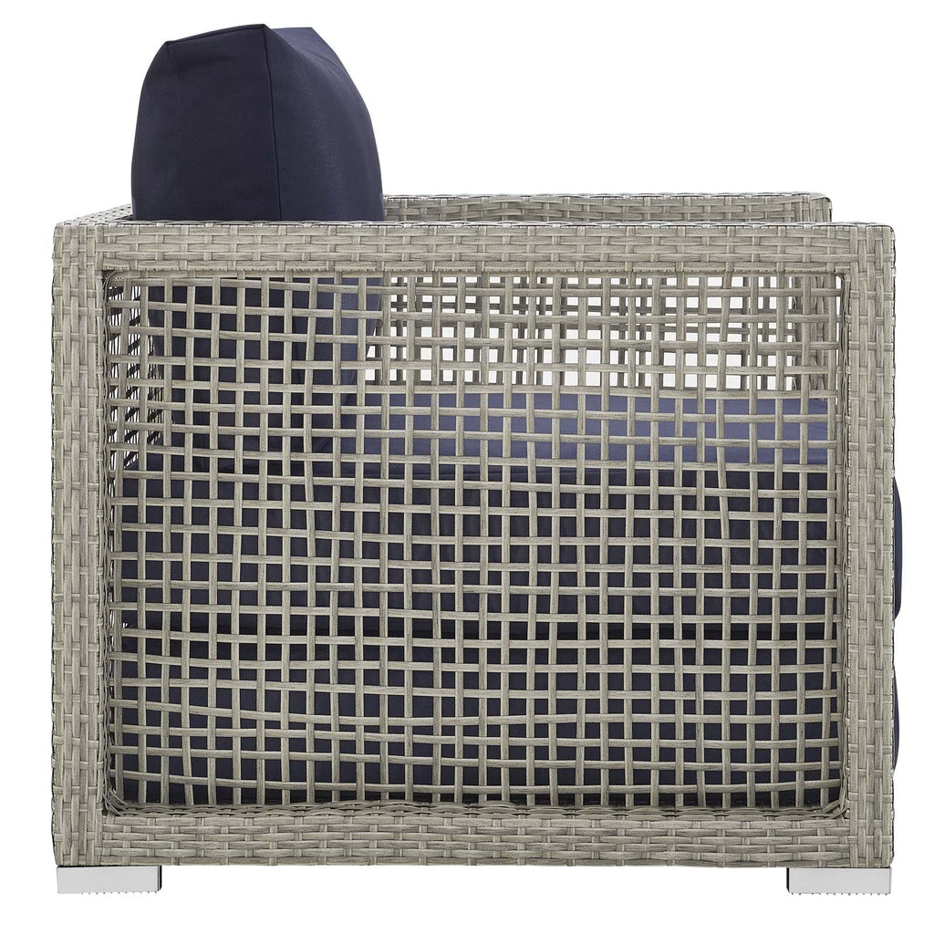 Aura Rattan Outdoor Patio Armchair by Modway