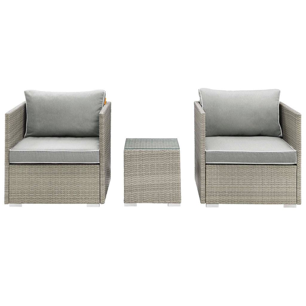 Repose 3 Piece Outdoor Patio Sectional Set by Modway