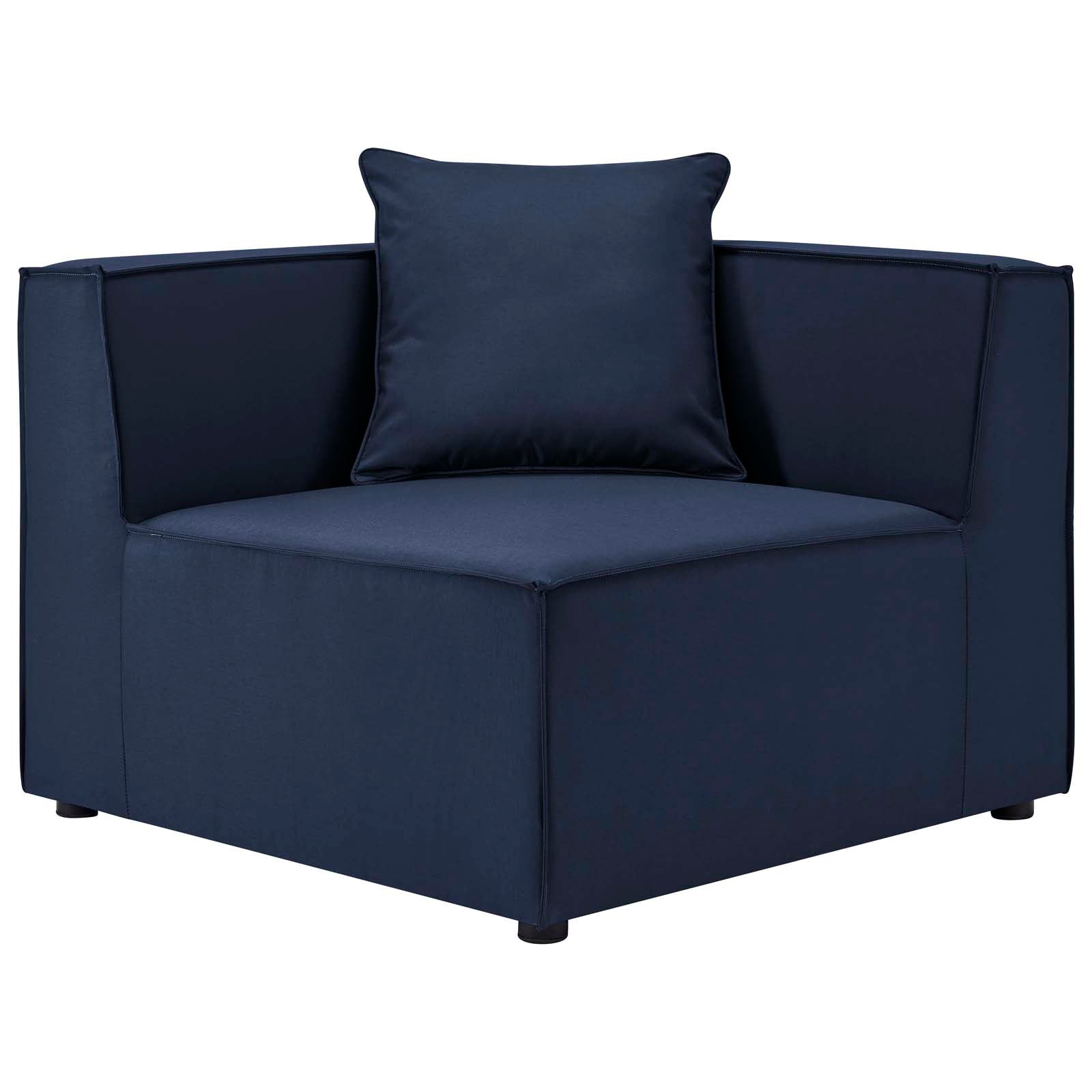 Saybrook 3-Piece Outdoor Patio Upholstered Sectional Sofa by Modway