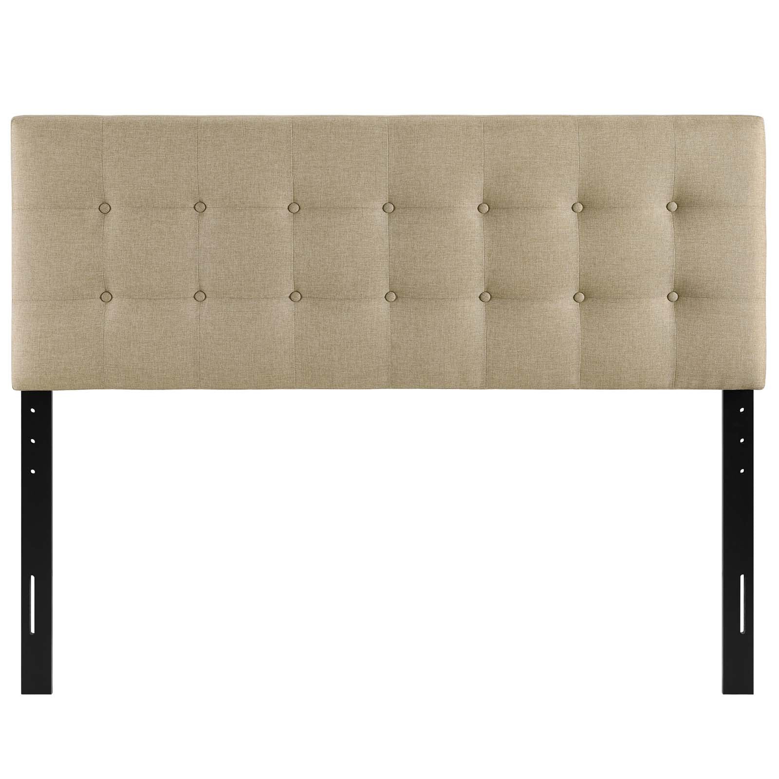 Emily Upholstered Fabric King Headboard by Modway