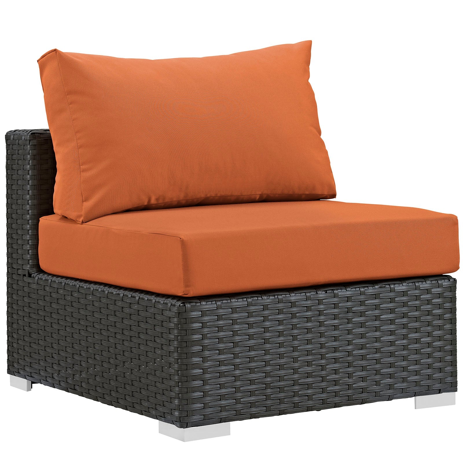 Sojourn 10 Piece Outdoor Patio Sunbrella¨ Sectional Set by Modway