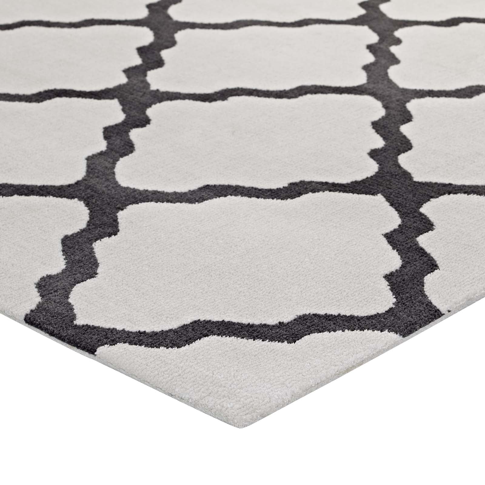 Marja Moroccan Trellis 5x8 Area Rug by Modway