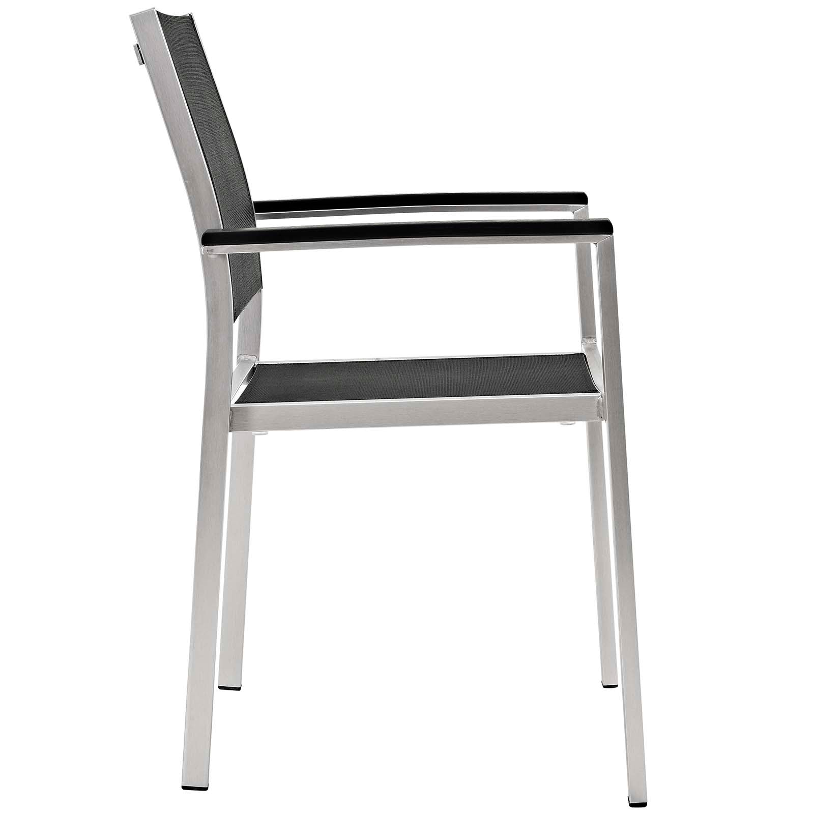 Shore 9 Piece Outdoor Patio Aluminum Dining Set by Modway