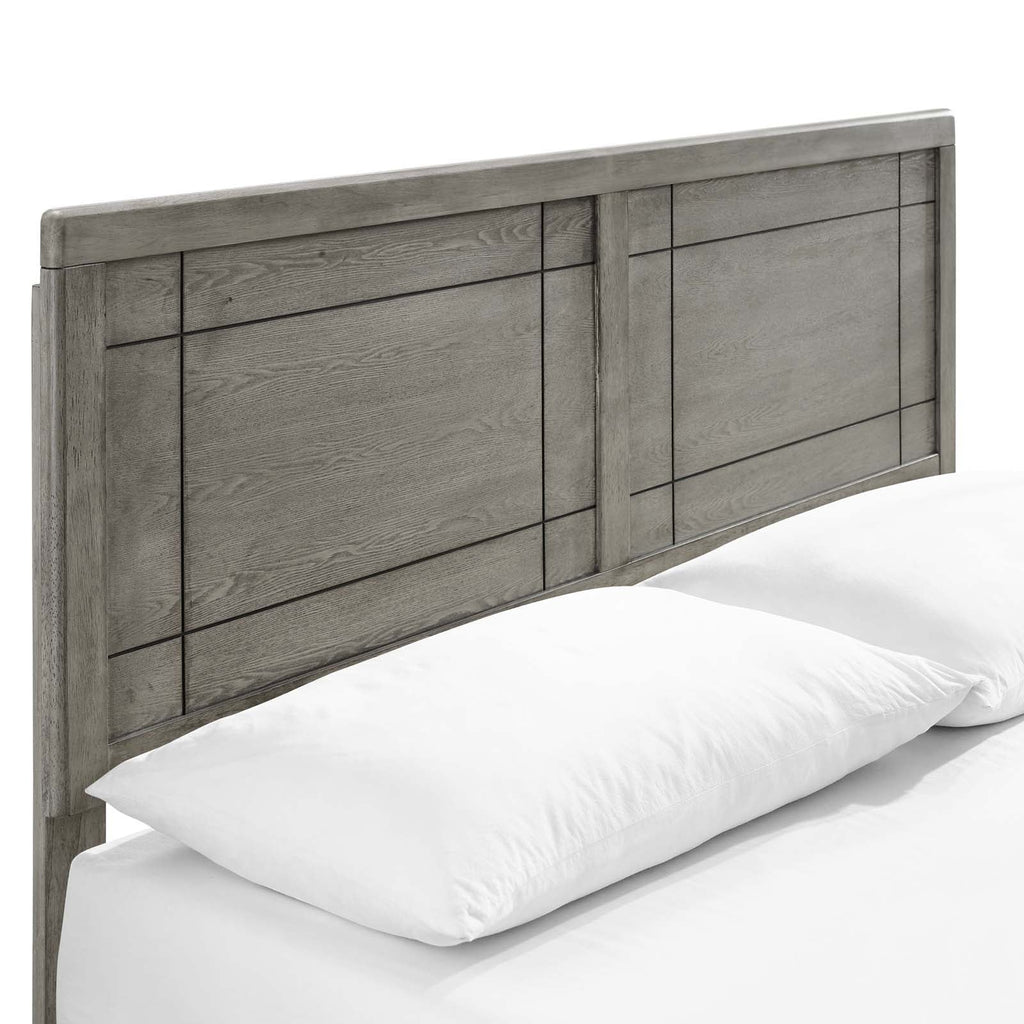 Marlee Wood Twin Platform Bed With Splayed Legs by Modway