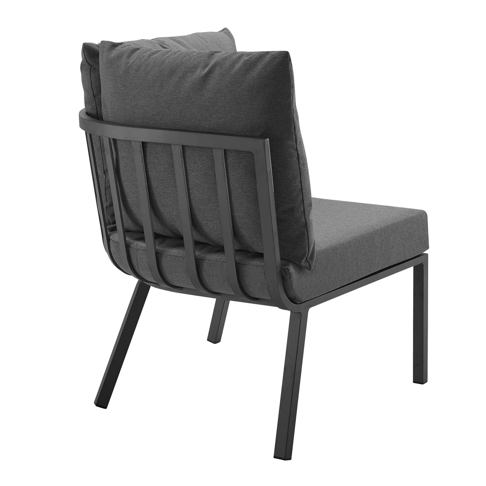 Riverside 5 Piece Outdoor Patio Aluminum Sectional by Modway