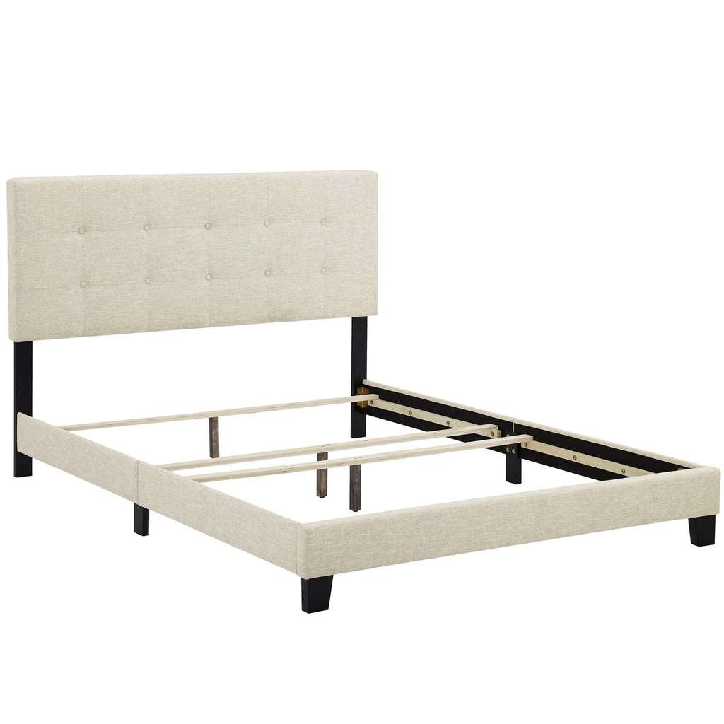 Amira Upholstered Fabric King Bed by Modway