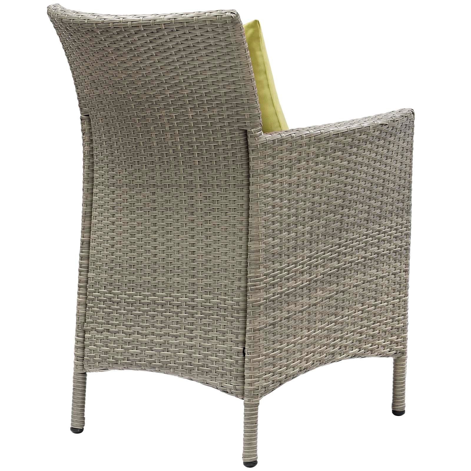 Conduit Outdoor Patio Wicker Rattan Dining Armchair by Modway