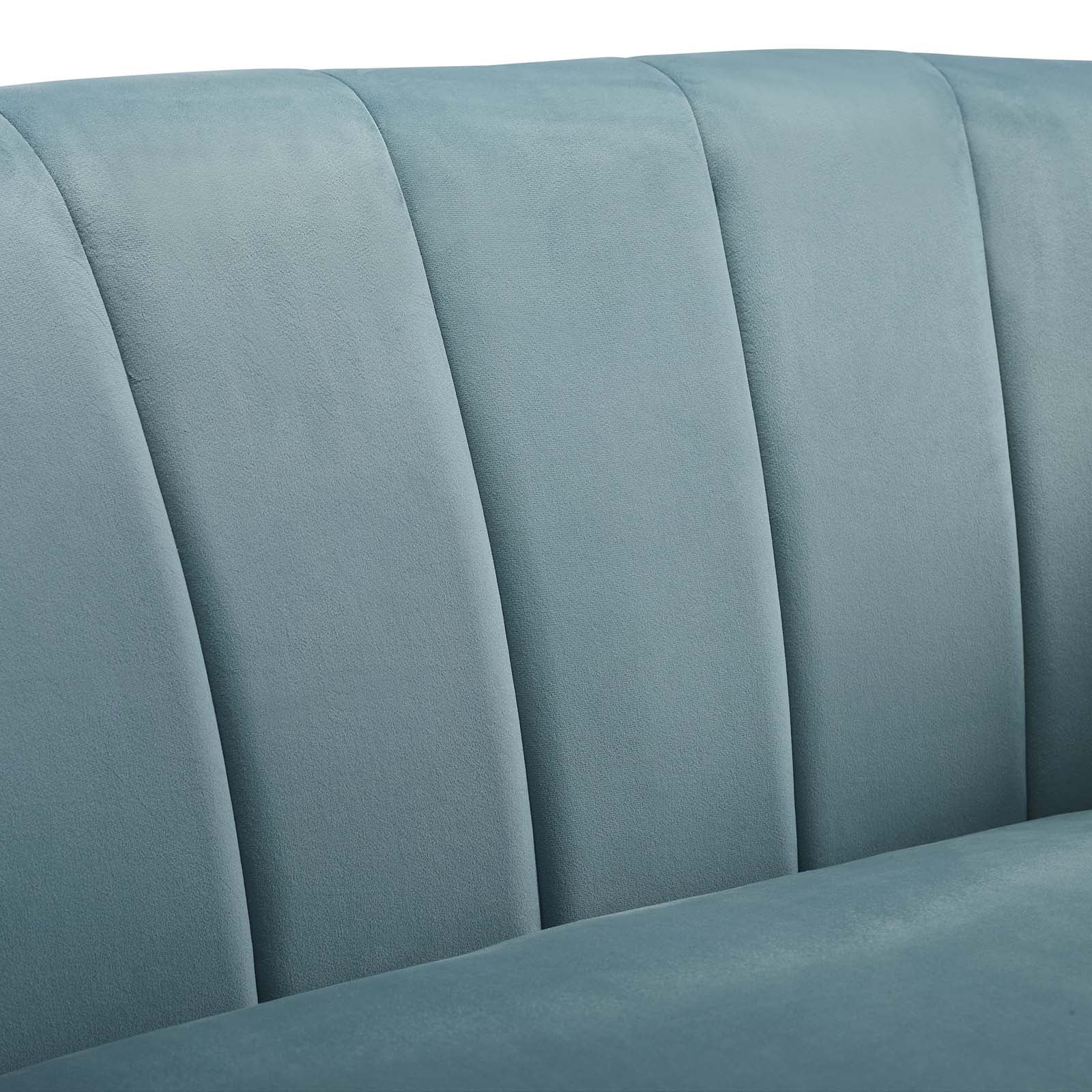 Prospect Channel Tufted Performance Velvet Armchair by Modway