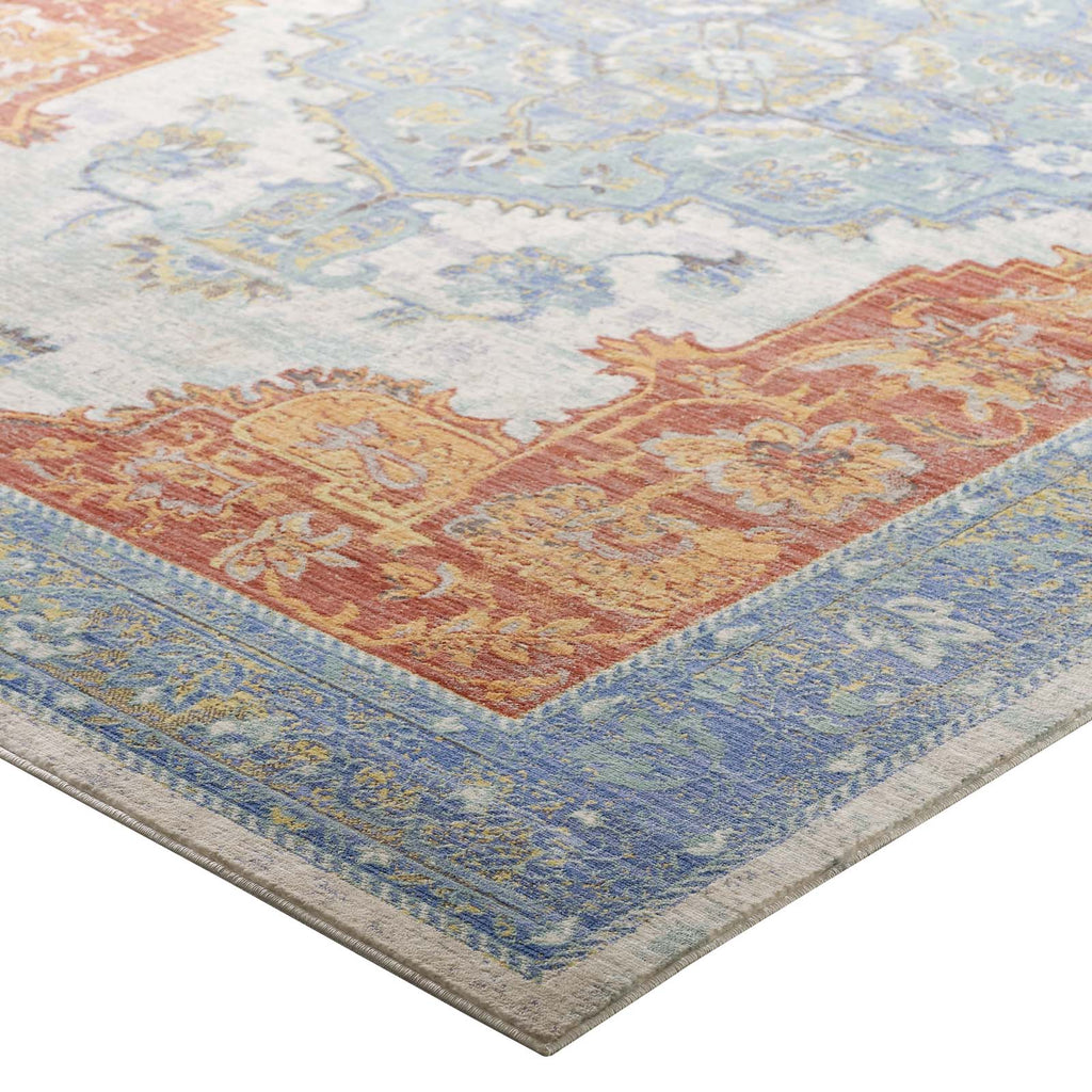 Citlali Distressed Southwestern Aztec 5x8 Area Rug by Modway